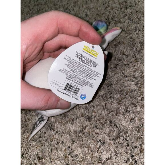 NWT Squishmallows 5” Connor the Cow With Bunny Ears Spring Easter 2022 Plush - Picture 3 of 5